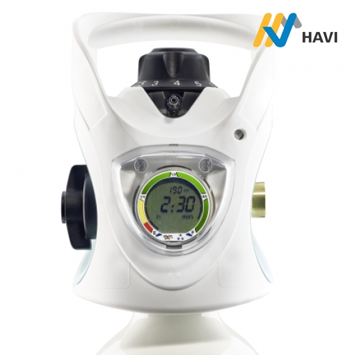 VAN BÌNH GAS Y TẾ VỚI BỘ ĐIỀU CHỈNH ÁP SUẤT TÍCH HỢP VÀ BỘ CHỌN DÒNG CHẢY - M706
