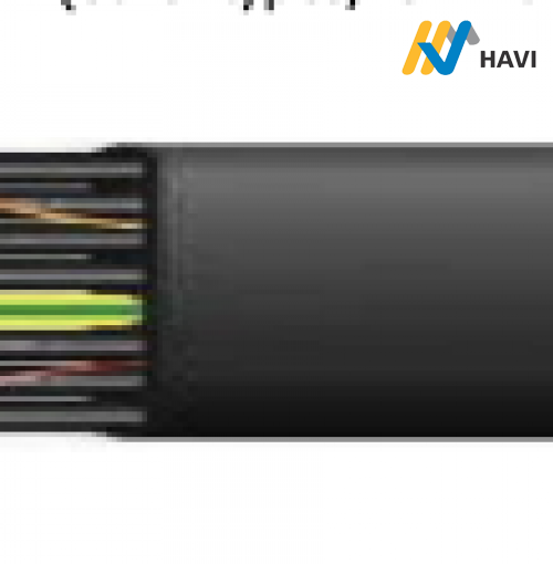 PVC Flat Cable H07VVH6-F, 450/750V