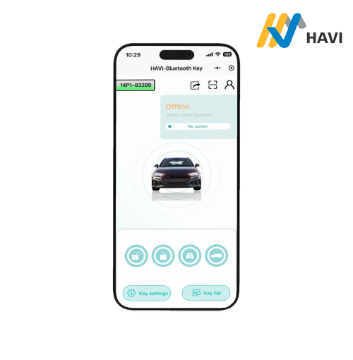 CHÌA KHÓA Ô TÔ BLUETOOTH