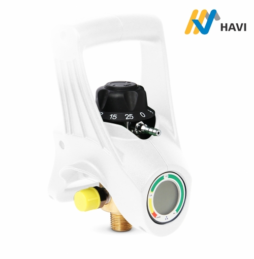 VAN BÌNH KHÍ Y TẾ VỚI BỘ ĐIỀU CHỈNH ÁP SUẤT TÍCH HỢP VÀ BỘ CHỌN DÒNG CHẢY - M741